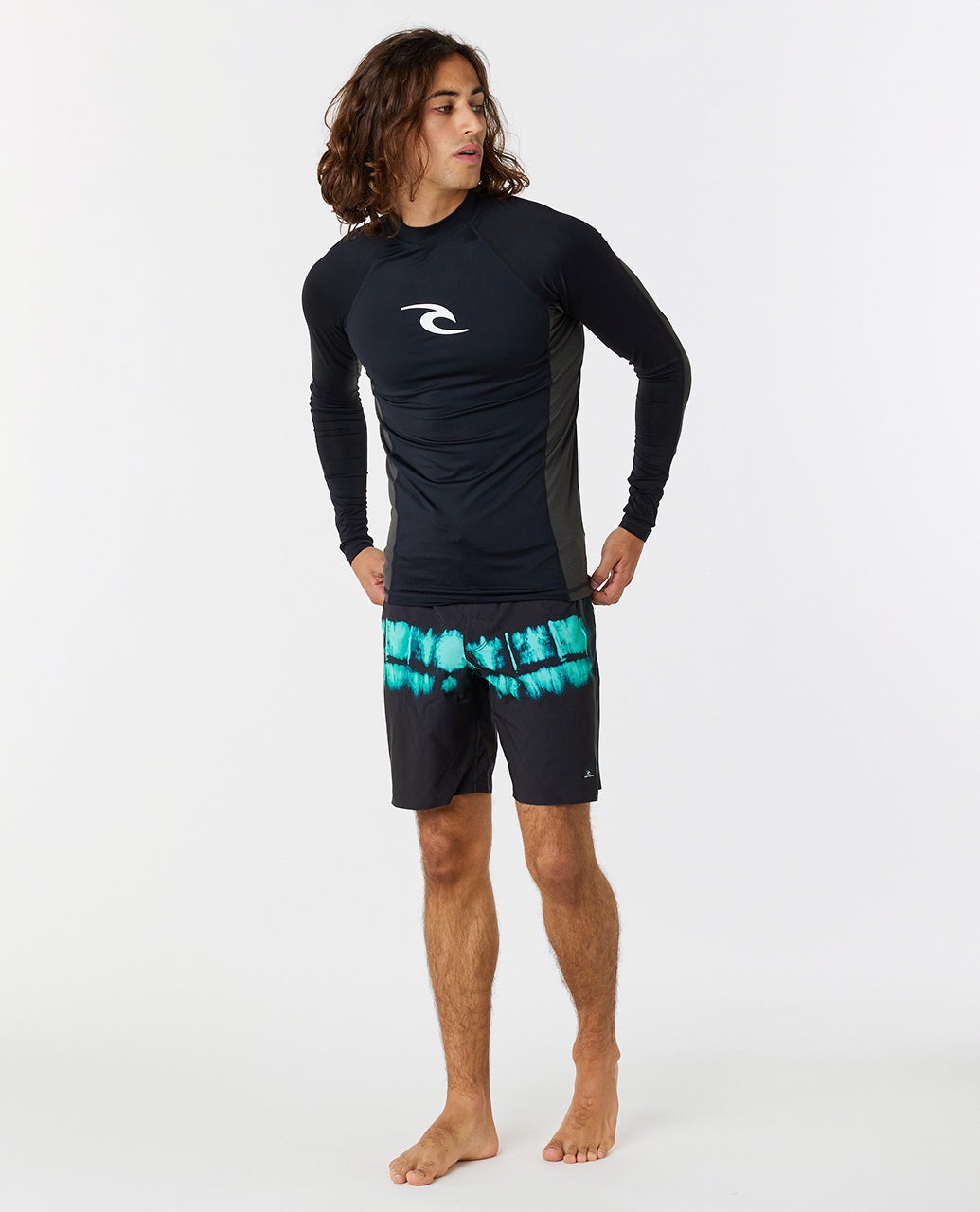 T-shirt protection UV à manches longues Waves UPF Perf