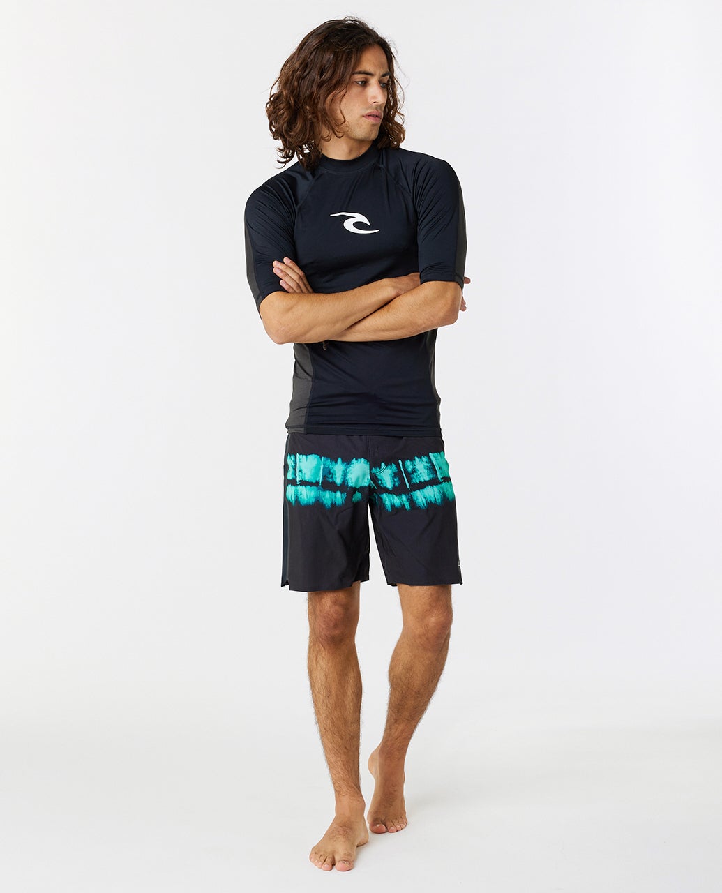 T-shirt protection UV à manches courtes Waves UPF Perf