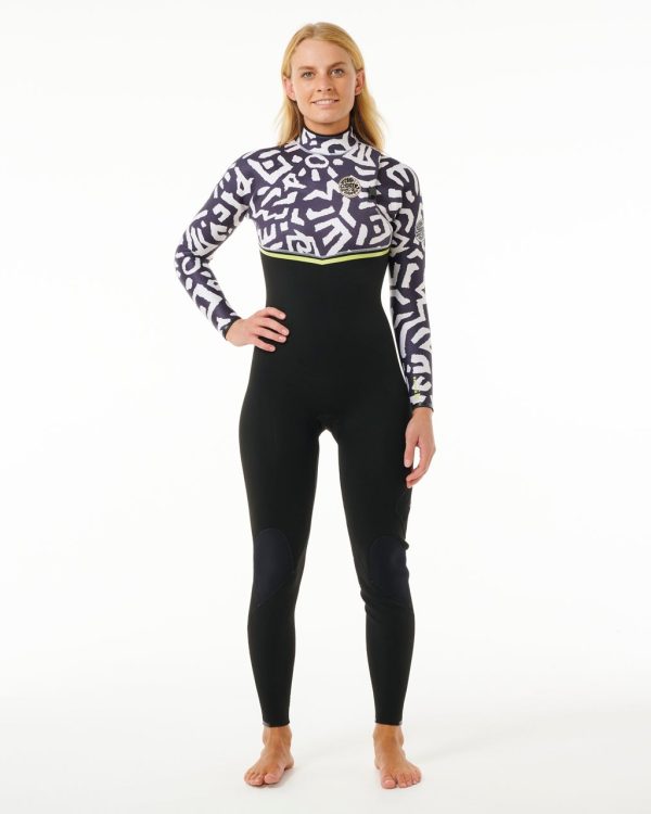 Combinaison femme Ebomb 4/3 sans Zip imprimée