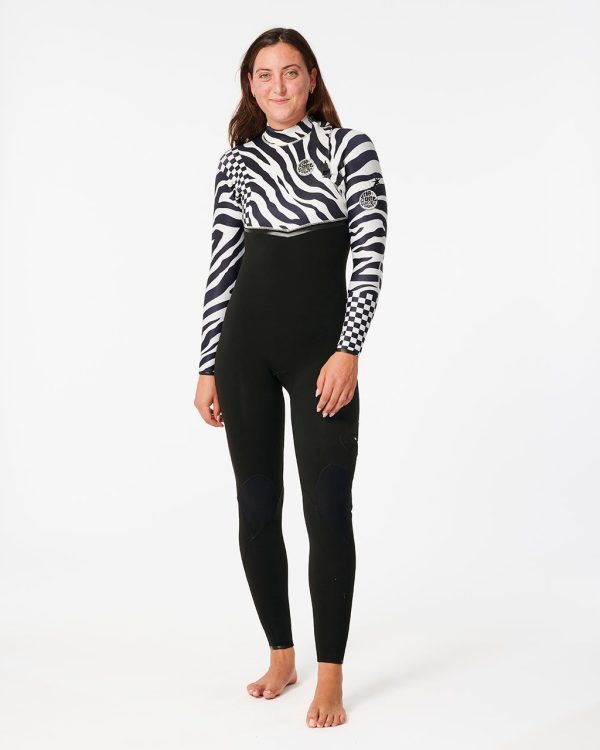 Combinaison femme Ebomb 3/2 sans Zip imprimée