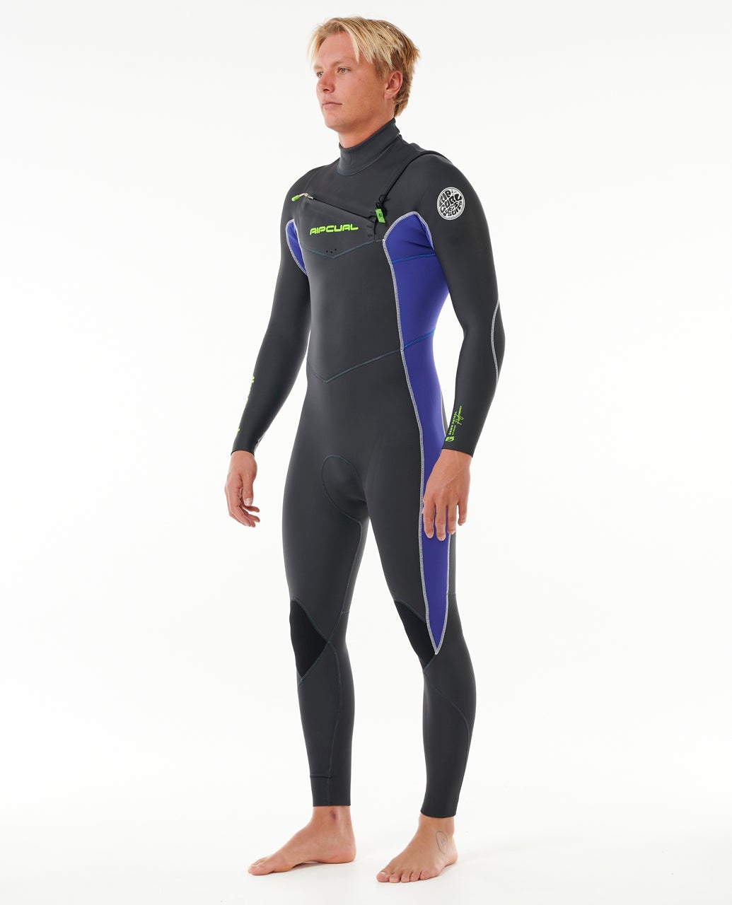 Combinaison Dawn Patrol Perf 3/2 Zip poitrine