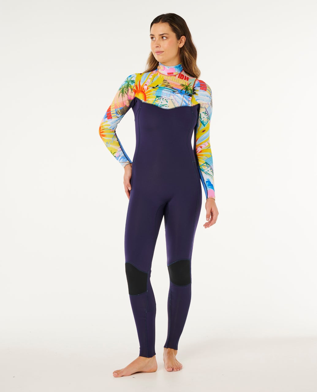 Combinaison de surf Dawn Patrol Pro 4/3 Zip poitrine Steamer