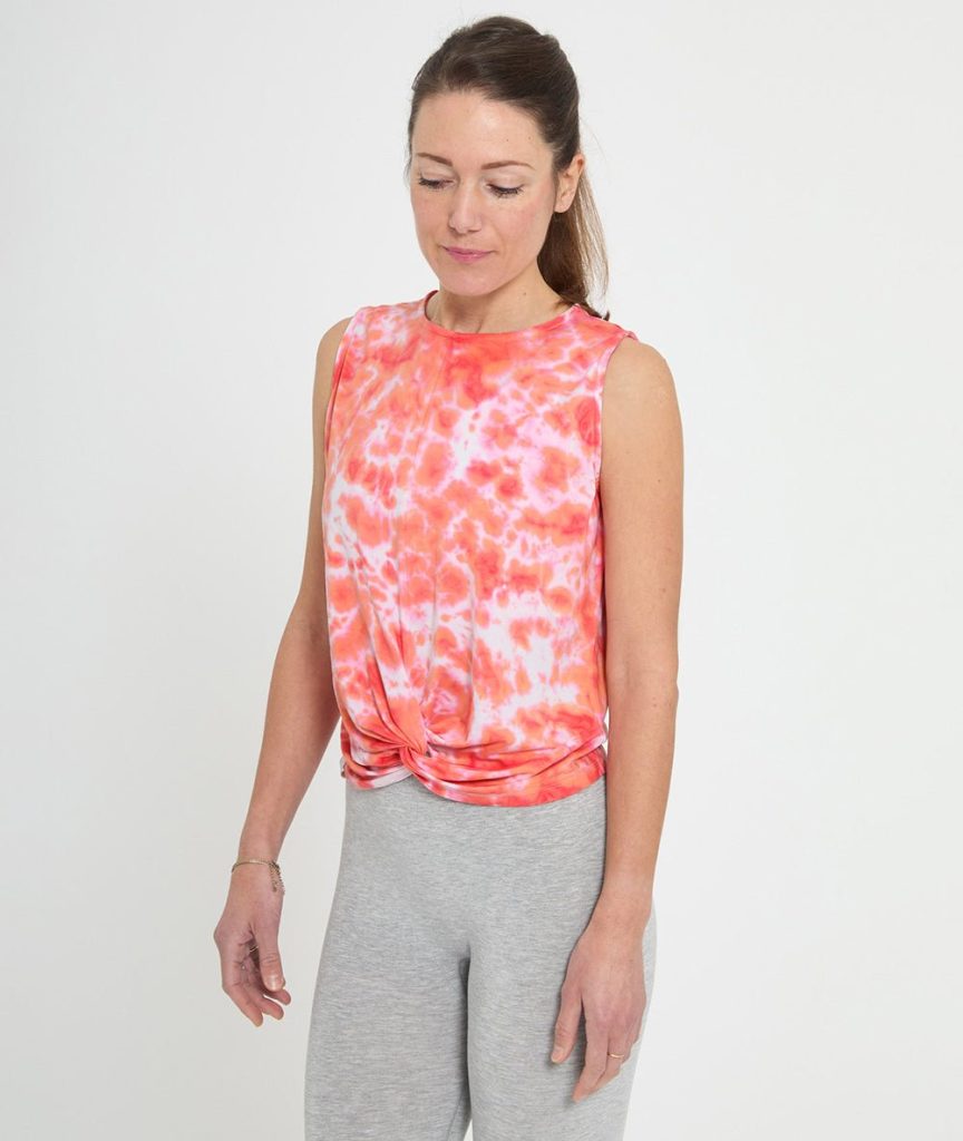 TWISTED TIE&DYE – Débardeur en Lyocell