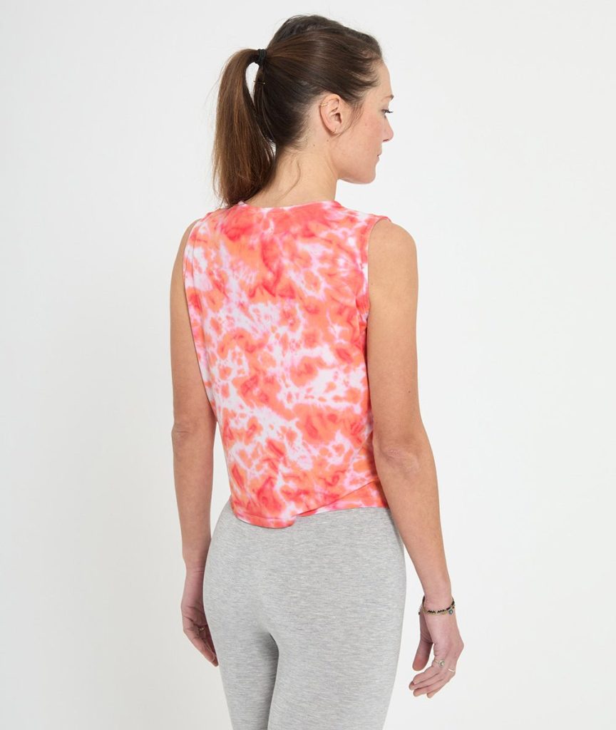 TWISTED TIE&DYE – Débardeur en Lyocell