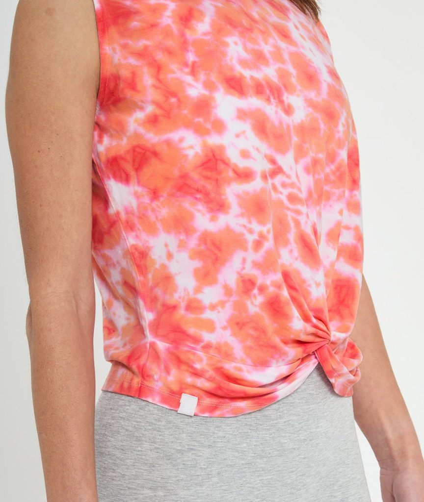 TWISTED TIE&DYE – Débardeur en Lyocell