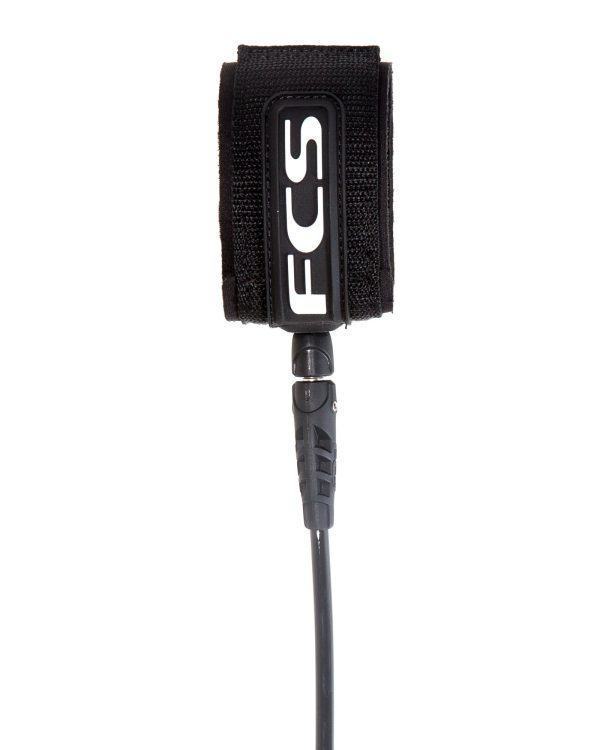 FCS 6&prime; Reg Classic Leash Black - vue alternative