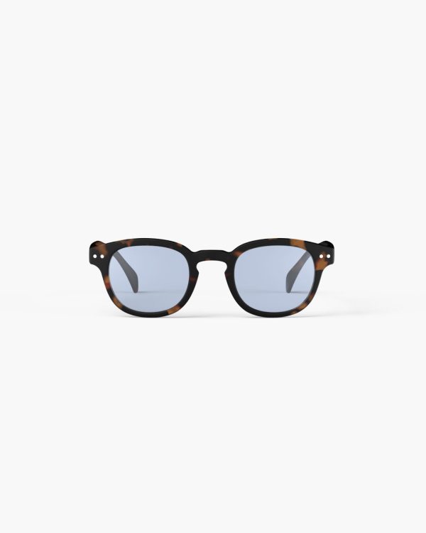 Izipizi C Sun Tortoise Soft Blue Mirror Lenses