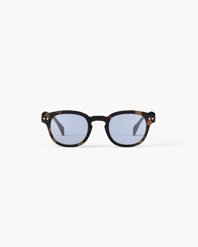 Izipizi C Sun Tortoise Soft Blue Mirror Lenses