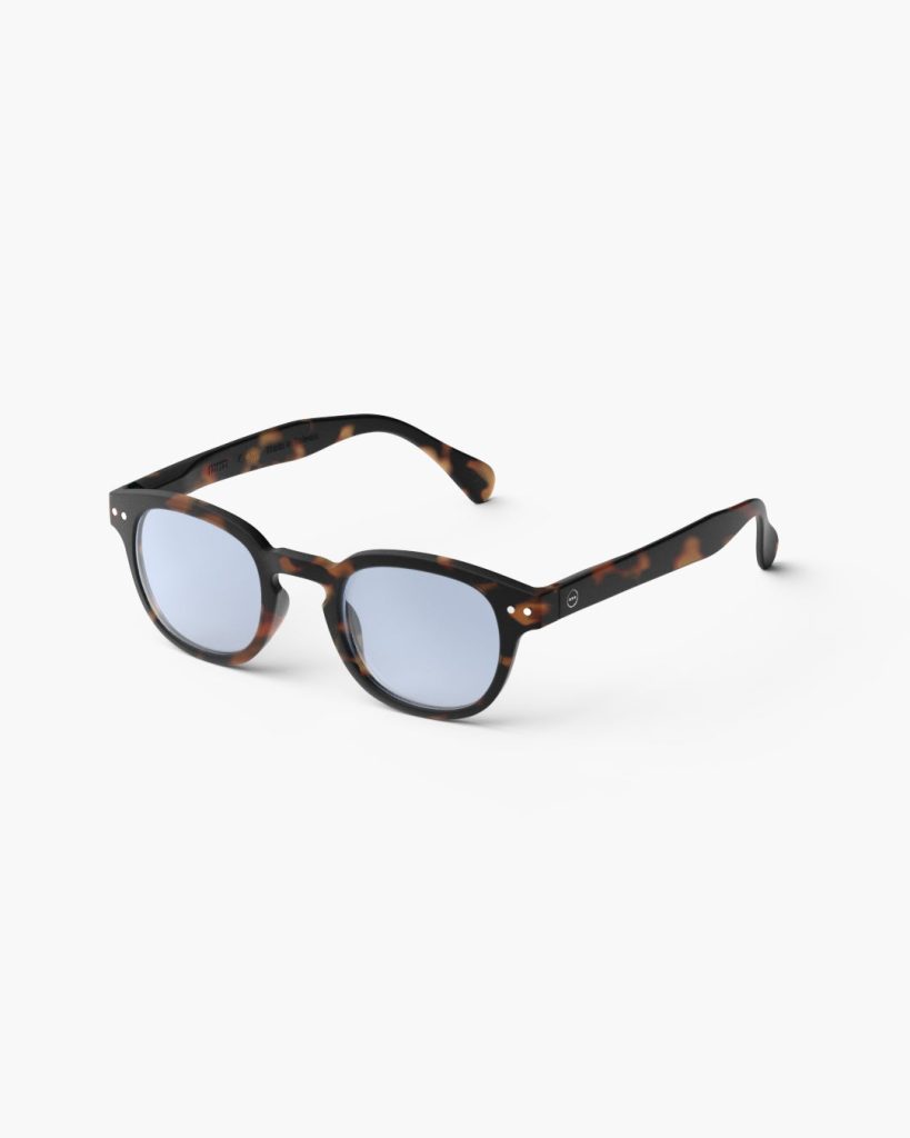 Izipizi C Sun Tortoise Soft Blue Mirror Lenses