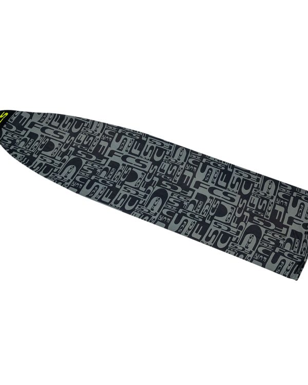 FCS Stretch Long Board 9&rsquo;0&Prime; Monogram Coal/Lime