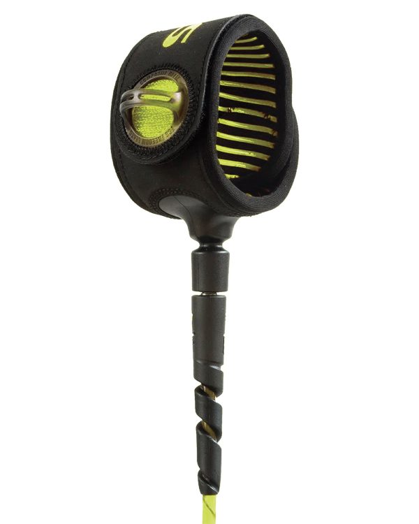 FCS Freedom Helix 6 Comp Leash Cyber Lime