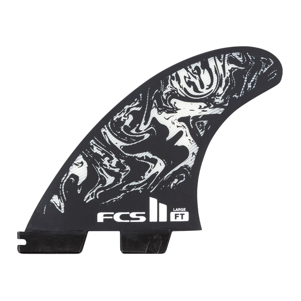 FCS II FT PC Medium Black/White Tri Fins