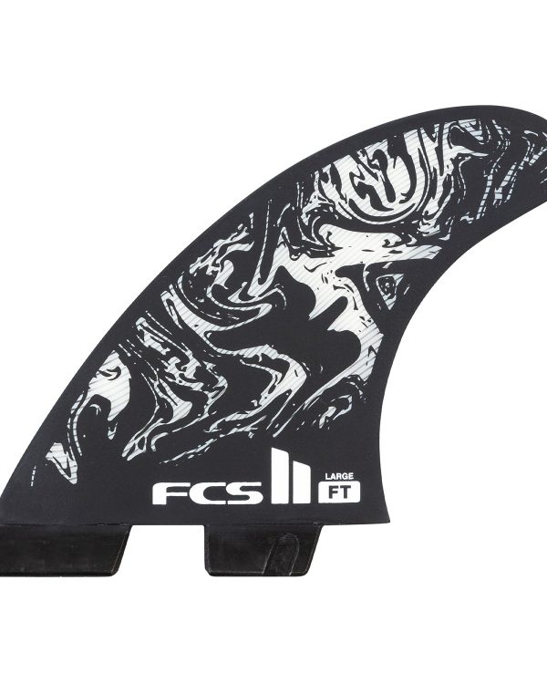 FCS II FT PC Medium Black/White Tri Fins