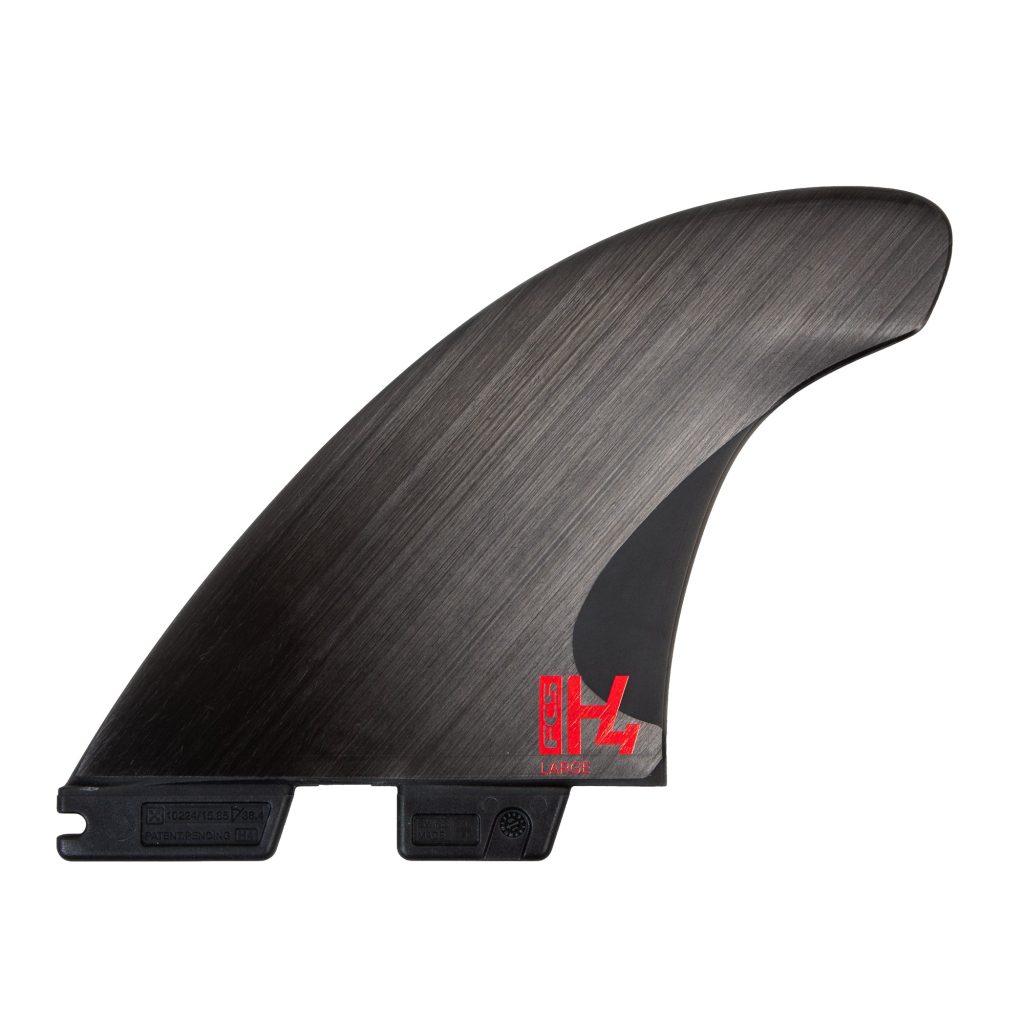 FCS II H4 Small Smoke Tri Fins