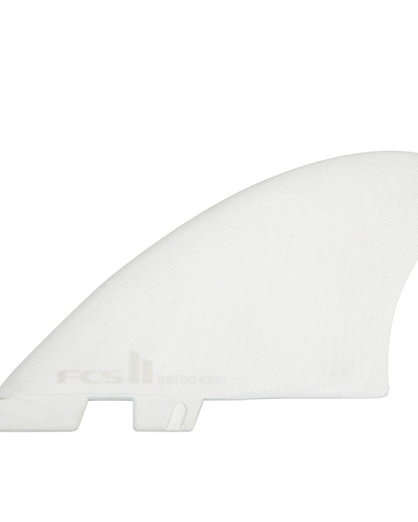 FCS II Retro Keel PG White Twin Fins - vue alternative