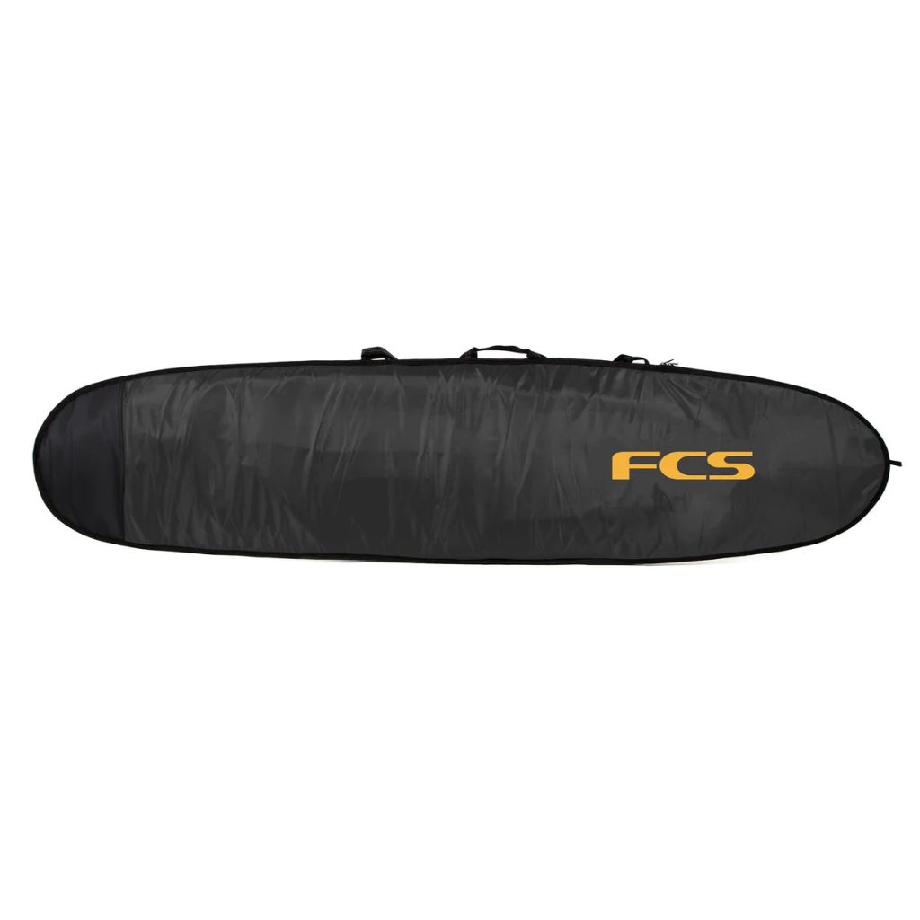 FCS 10&prime; Classic Long Board Black/Mango