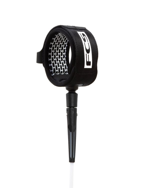 FCS 5&prime; Comp Essential Leash White/Black