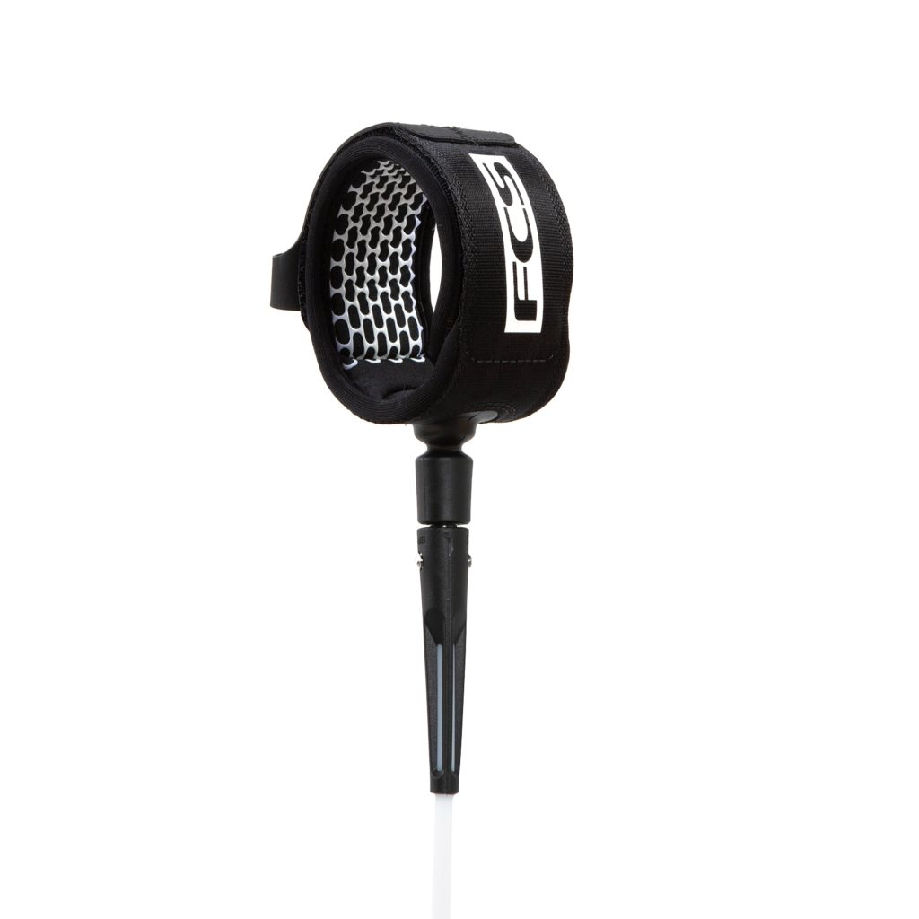 FCS 5&prime; Comp Essential Leash White/Black