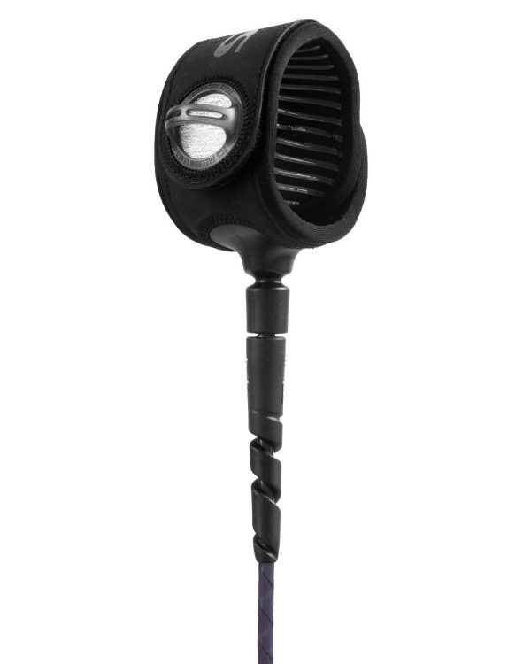 FCS Freedom Helix 6’ All Round Leash Smoke/White