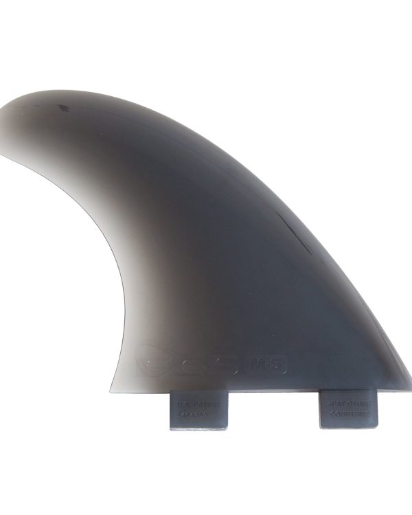 FCS M5 Smoke Softflex Tri Fin Set