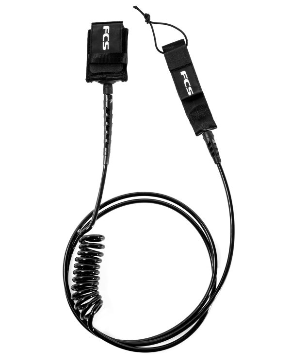 FCS 10&prime; SUP Reg Essential Leash Black - vue alternative