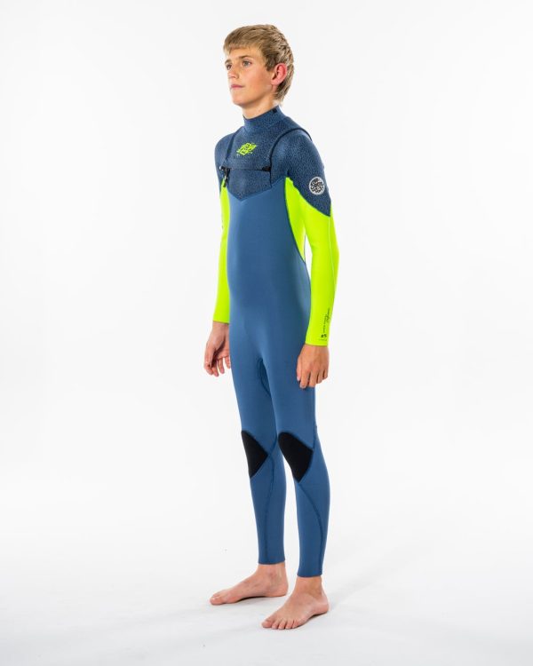 Combinaison enfant Dawn Patrol 4/3 Zip poitrine (2022)