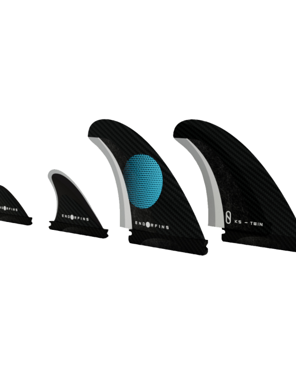Slater Ks Twin + 2 Fin Single Tab – Black/blue