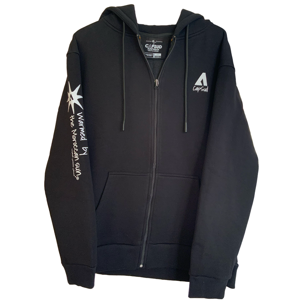 Sweat Zip Hood Warmed