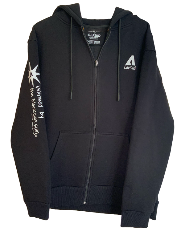 Sweat Zip Hood Warmed
