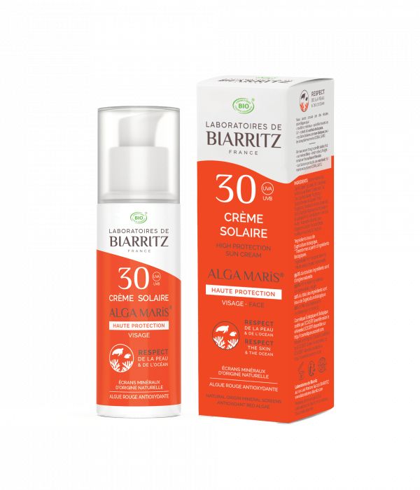 Crème Solaire Visage Spf30