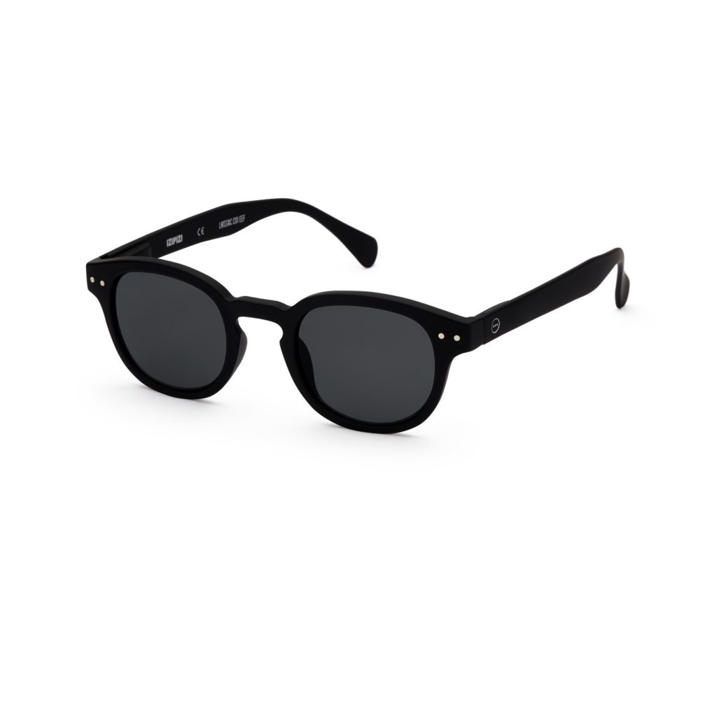 Izipizi C Sun Black Soft Grey Lenses