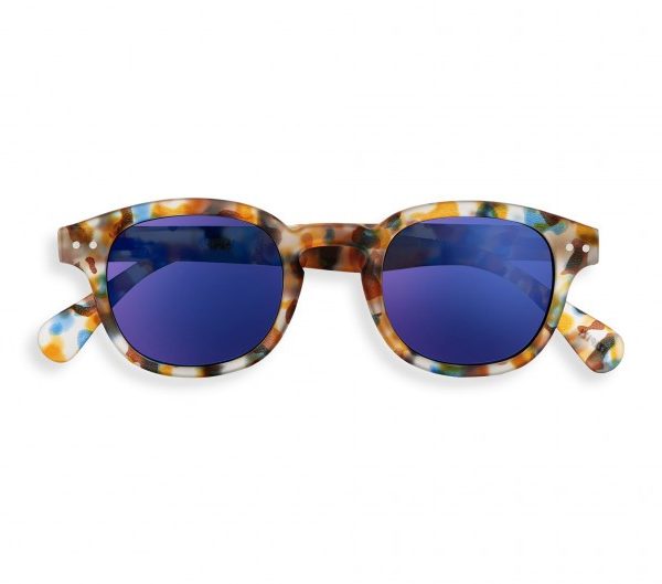 Izipizi C Sun Blue Tortoise Soft Blue Mirror Lenses