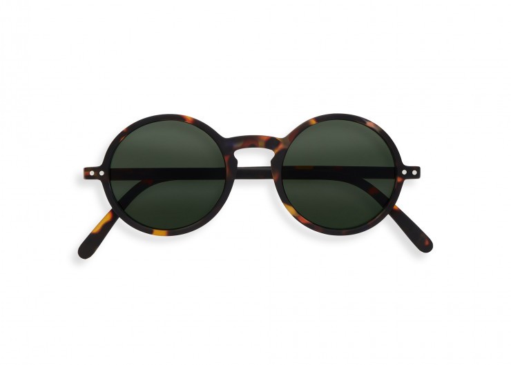Sun G Tortoise Green Lenses