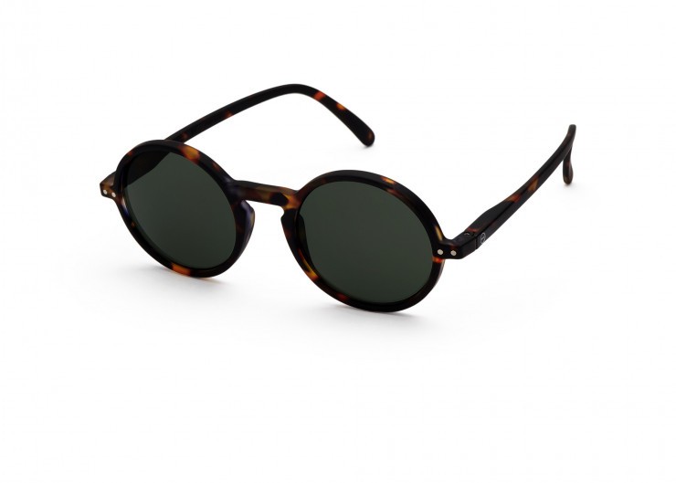 Sun G Tortoise Green Lenses