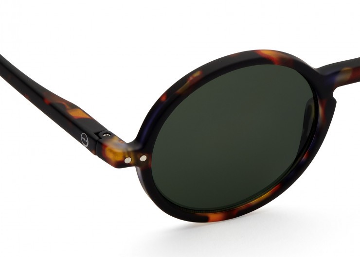 Sun G Tortoise Green Lenses