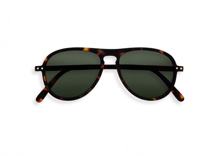 Sun I Tortoise Green Lenses