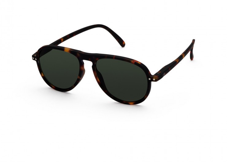 Sun I Tortoise Green Lenses