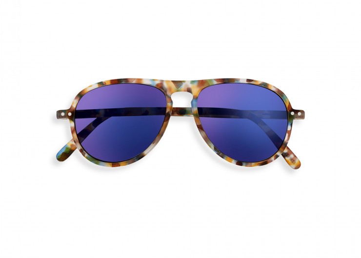 Izipizi I Sun Blue Tortoise Mirror