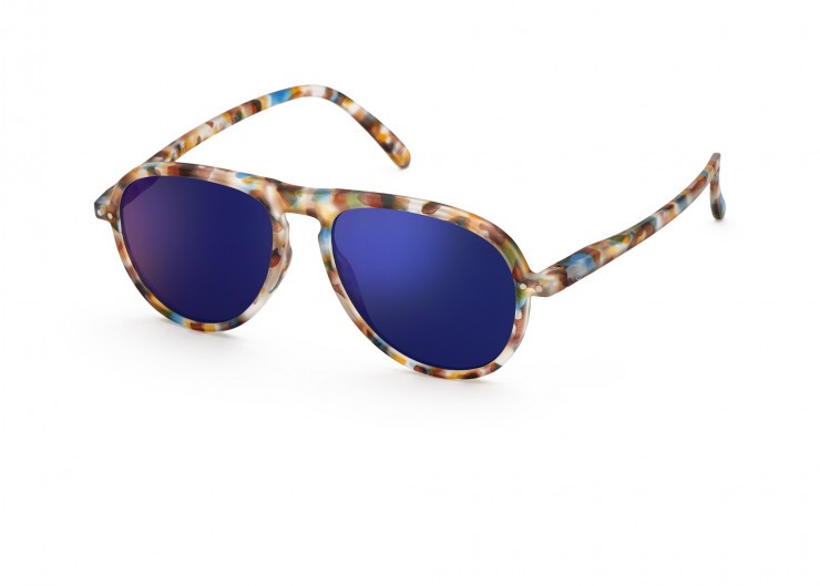 Izipizi I Sun Blue Tortoise Mirror