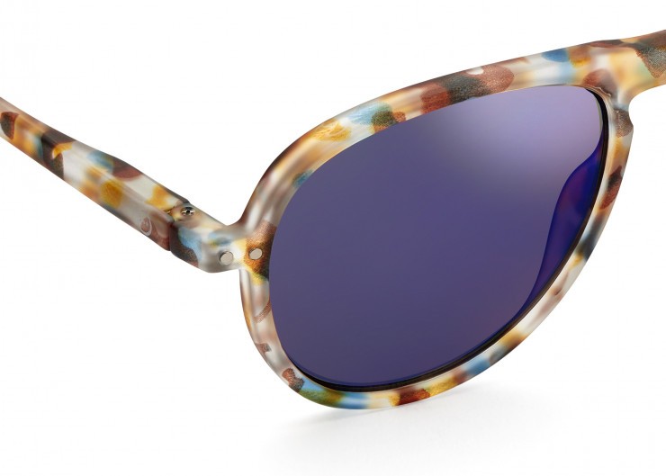 Izipizi I Sun Blue Tortoise Mirror