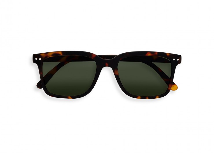 Sun L Tortoise Green Lenses