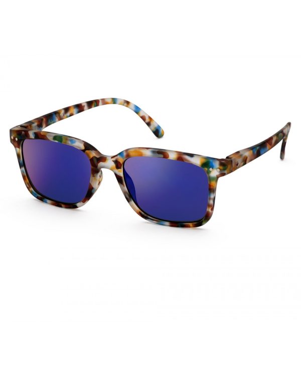 Izipizi L Sun Blue Tortoise Mirror - vue alternative