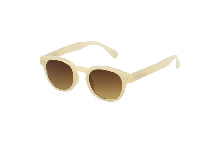 Izipizi #C Sun Junior 
Glossy Ivory