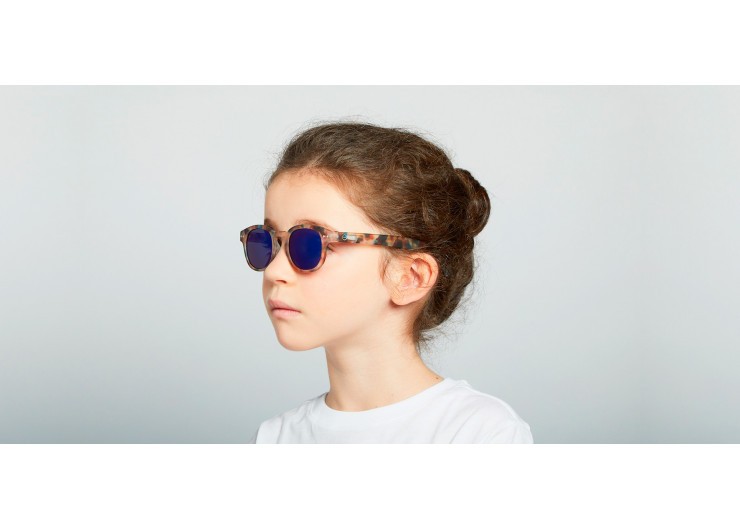 Izipizi C Sun Junior Blue Tortoise Mirror