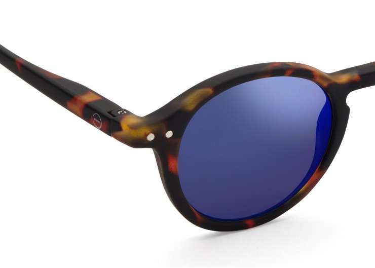 Izipizi D Sun Junior Tortoise Soft Blue Mirror Lenses