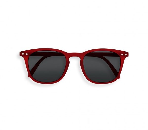 Izipizi E Sun Junior Red Crystal Soft Grey Lenses