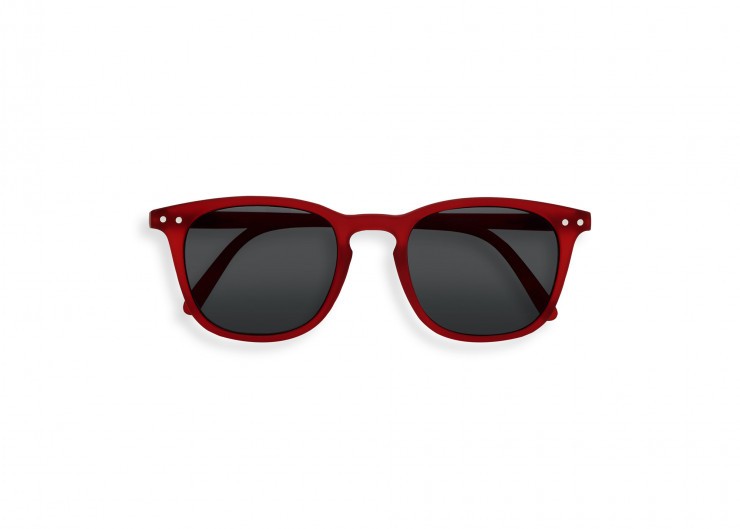 Izipizi E Sun Junior Red Crystal Soft Grey Lenses