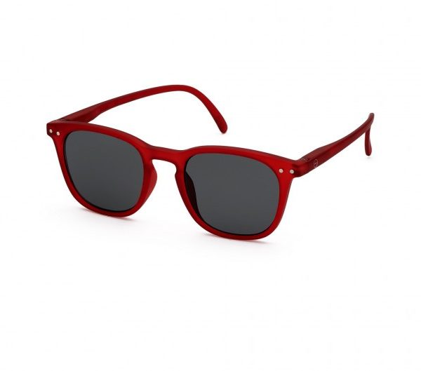 Izipizi E Sun Junior Red Crystal Soft Grey Lenses - vue alternative