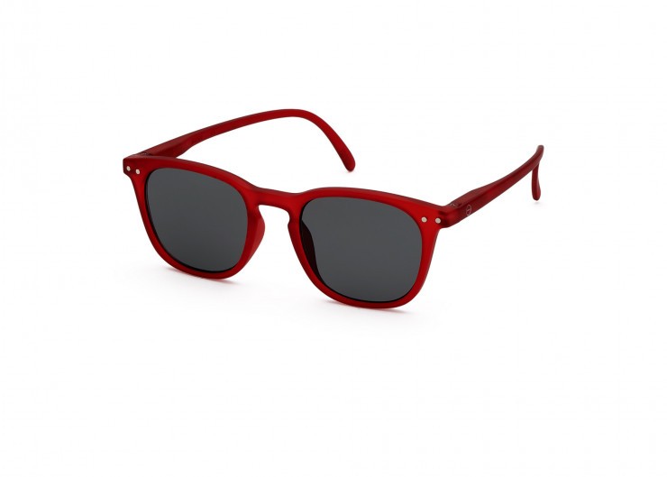 Izipizi E Sun Junior Red Crystal Soft Grey Lenses