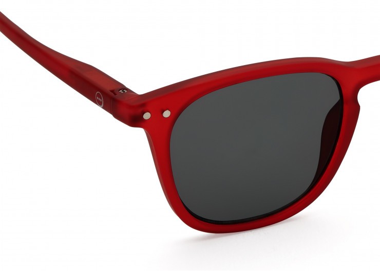 Izipizi E Sun Junior Red Crystal Soft Grey Lenses